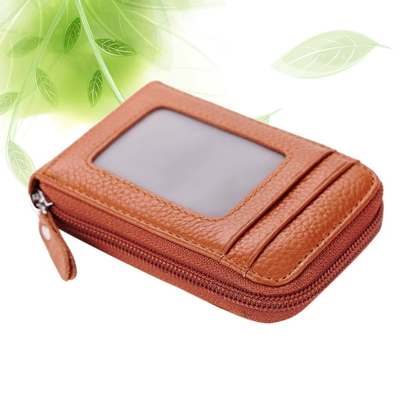KALLORY Zipper Wallet for Travel, 1 Piece Rectangular Bank Card Holder Storage and Design