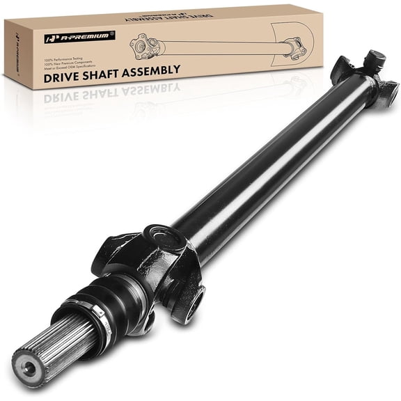 A-Premium Driveshaft Assembly Front Compatible with Chevrolet Silverado 2500 HD 3500 GMC Sierra 2500 HD 3500 HD 2001-2007 Automatic Transmission
