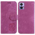 thumbnail image 2 of Compatible with Motorola Moto Edge 30 Neo Embossed Cute Tiger Flip Folio Wallet Case Card Pocket Holder Cover, 2 of 5