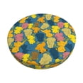 thumbnail image 2 of Round Bar Stool Seat Covers, Retro Boho Elephants Elastic Round Chair Cover Stool Seat Slipcover Bar Stool Cushions Round Pad for 12-14 inch, 2 of 7
