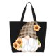 thumbnail image 1 of Disketp Sunflower Gnomes 4 Bolsa Tote Estampada para Mujer, Bolso de Hombro y de Mano para Compras y Viajes, 1 of 8