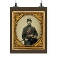 thumbnail image 2 of Print: Civil War Soldier In Union Uniform, circa 1861-1865, 2 of 4