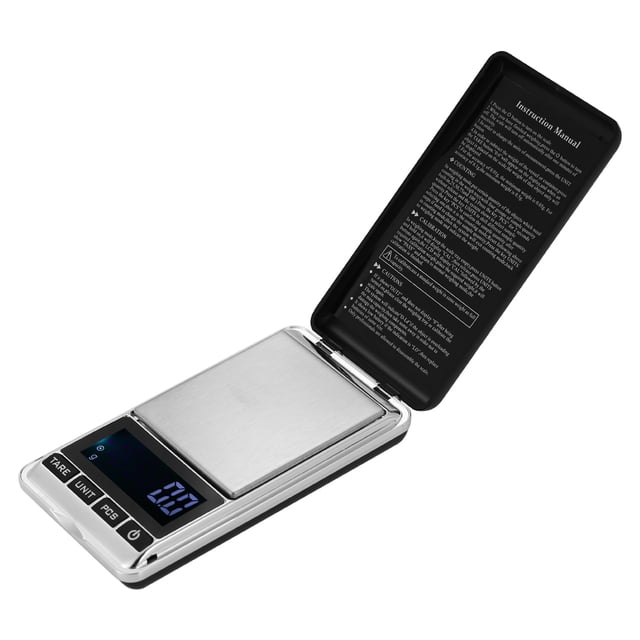 Amdohai 1000g/0.1g High-precision Pocket Scale Accurate Kitchen Scale Jewelry Scale Mini Food Scale Electric Kitchen Scale Baking Scale