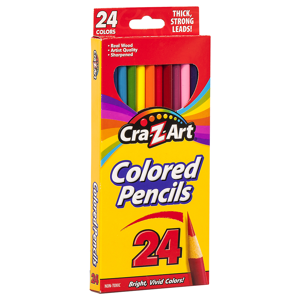 Cra-Z-Art 24 Count Pre-Sharpened Colored Pencils, Beginner Child to Adult, Back to School Supplies - image 4 of 10