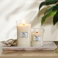 thumbnail image 3 of WoodWick - White Teak Medium Hourglass Candle, 3 of 3