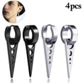 thumbnail image 1 of 4PCS Dangle Earrings Fashion Creative Triangle Huggie Earrings Hoop Earrings, 1 of 10