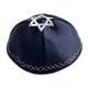 thumbnail image 4 of Sombrero Yamaka clásico tradicional transpirable bordado para celebraciones de la vida diaria Marina de guerra, 4 of 8