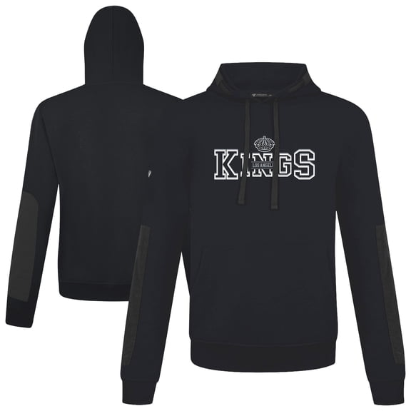 Men's Levelwear  Black Los Angeles Kings Bombay Journey Pullover Hoodie
