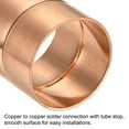 thumbnail image 5 of Unique Bargains 32mm Straight Copper Pipe Coupling Connecting Adapter Joint for Plumbing 2 Pack, 5 of 5