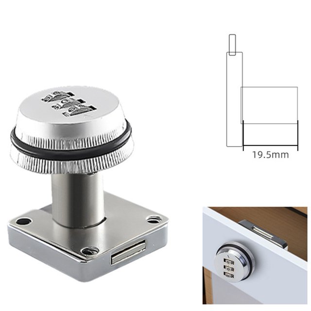 Password Locking Hasp and Staple with Padlock Garage Lock Cupboard Shed