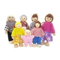 thumbnail image 1 of Familiar de de 7 Piezas con , Papá, Abuelos, , Bebé - de , CUTICAT Muñecas en miniatura de casa de muñecas, 1 of 8
