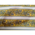 thumbnail image 4 of oneOone Cotton Poplin Yellow Fabric Leaves & Floral Block Sewing Craft Projects Fabric Prints By Yard 42 Inch Wide, 4 of 4