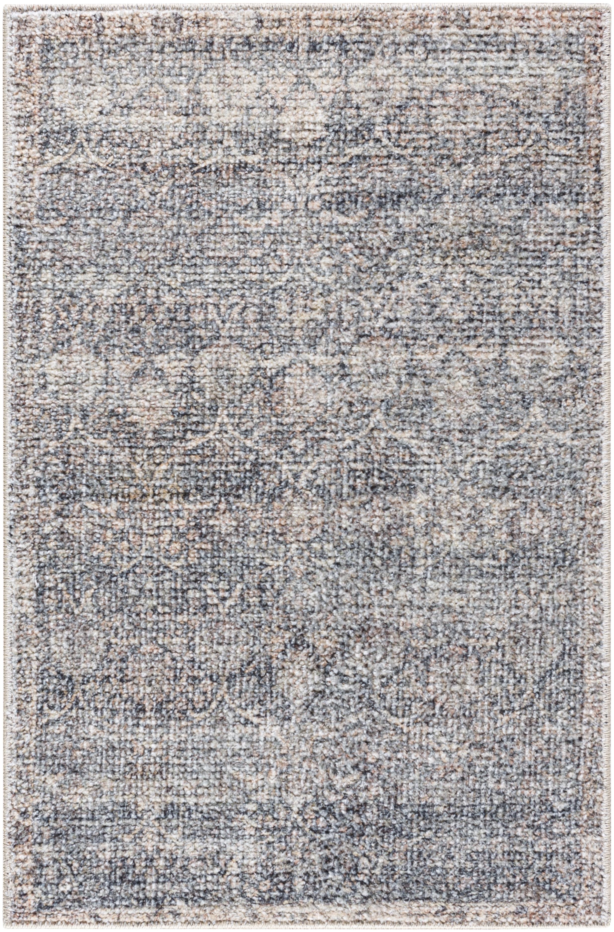 Better Homes & Gardens Damask Multi Indoor Area Rug, 2' x 3'