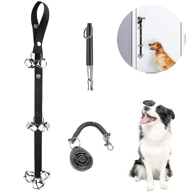 Sonnette de Porte pour Chien, Sonnette de Pot d'Entraînement pour Chien, Sonnette de Porte Réglable