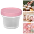 thumbnail image 3 of 1 Pc 200ml Small Food Storage Containers, Plastic Snack Containers with Twist Top Lid, Reusable Freezer Safe Airtight, Takeout Container - Ideal for Soup and More, 3 of 9