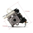 thumbnail image 2 of The ROP Shop 2 Pack - Carburetors with Gaskets & Bulbs for Echo A021003660, A021003661, 2 of 9