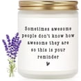 thumbnail image 2 of UYGDUY-Gifts for Women, Birthday Gifts for Women, Frindship, Relaxation, Thank You, Inspirational Gift, Graduation Gift for Woman Her Friend Teacher Mom Girlfriend Sister Bestie, Lavender Scented Can, 2 of 3