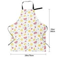 thumbnail image 5 of Lsque Tropical Fruit Waterproof Apron Chef Aprons for Men Heavy Duty Chemical Work Apron Extra Long Grilling Aprons with Adjustable Bib Apron, 5 of 9