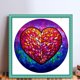 thumbnail image 2 of Hilo Algodón Bordado Punto Cruz Amor Cristal Impreso 11CT 50x50cm, 2 of 9