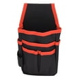 thumbnail image 2 of Polyester Tool Bag, Tool Waist Bag Gardening Tools Tool Belt Pouch Tool Pouch  for Outdoor for Repair Tool red, 2 of 8