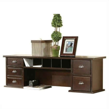 Kathy Ireland Home By Martin Tribeca Loft Cherry Short Reception Kathy Ireland Home By Martin Tribeca Loft Cherry Short Reception Desk Hutch