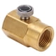 thumbnail image 3 of Adaptador para recarga de botella de refresco, adaptador para cartucho de cilindro de CO2, conector para recarga de cilindro C, adaptador de recarga C de latón, resistente y duradero, 3 of 12