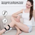 thumbnail image 4 of Graflsoa Rechargeable Leg Massager with Heat Therapy, 800mAh Battery, Type-C Charging, Compact Design for Calf Shaping and Muscle Relaxation, Grey and Black Options, 4 of 6