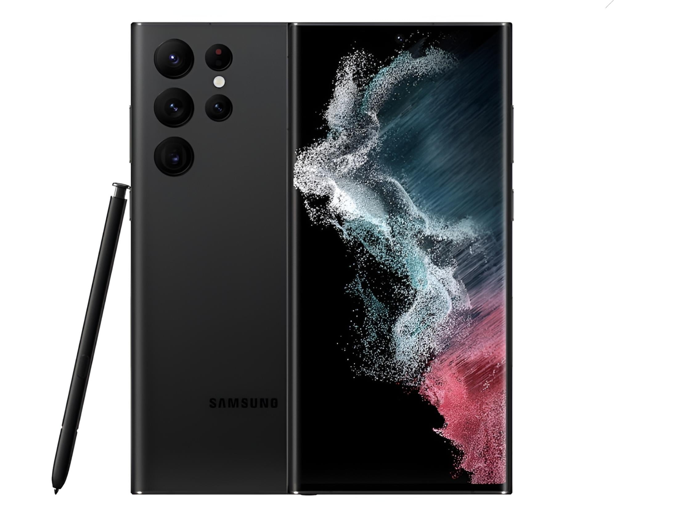 Samsung Galaxy S22 Ultra Unlocked 128GB Black, 8K Video
