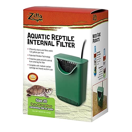 Filtro interno Aquatic Reptile Zilla de 75 litros para terrarios de 75 litros