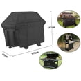 thumbnail image 2 of Dinheiro Funda para Barbacoa al Aire Libre, Funda para Barbacoa Impermeable, Funda para Parrilla de Gas Fade, Funda para Barbacoa 210D, Negra, 2 tamaños, 2 of 5