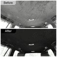 thumbnail image 5 of FANOTEK Suede Headliner Fabric Roof Liner with Foam Backing 80*60in For Car/Truck/SUV/RV Roof,Home Repair DIY Headliner Material,Black, 5 of 10