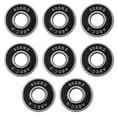 thumbnail image 3 of Pack de 16 Rodamientos de Bolas 608RS para Skate, Skateboard, Longboard, Roller Skate Negro kusrkot Rodamientos de skateboard 608RS, 3 of 8