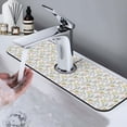 thumbnail image 7 of Xecao Floral for Kitchen Sink Splash Guard Faucet Mat , Faucet Guard & Draining mat, (15" X 5.5" ), 7 of 7