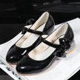 thumbnail image 1 of Zapatos de tacón alto para niñas, zapatos de princesa, zapatos de vestir, zapatos de alto rendimiento, zapatos de cristal para niñas pequeñas, 1 of 6