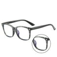 thumbnail image 3 of Blue Light Blocking Glasses Unisex Blue Light Blocking Glasses Stylish Square Eyeglasses Clear Lens Blue Light Filter Lens Eyewear, 3 of 7