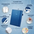 thumbnail image 2 of Clever Fox Teacher Planner - Mystic Blue, 2 of 7