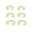 Gold, variant on 3 Pairs Minimalist Dot Round Disc Half Hoop Earrings Sterling Silver 925 for Women Simple Circle Ear Cuffs Cartilage Tragus Stud Earring Small Huggie Hoops 6/8/10mm Piercing Jewelry Hypoallergenic