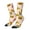 White, variant on Hamburger Pizza Coke Crew Socks for Men & Women, Breathable Casual Athletic Ankle Socks