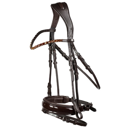 Horze Clermont Ergonomic Crystal Bridle product image