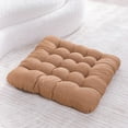 thumbnail image 2 of Ramiter Solid Color Soft Chair Cushion 40*40cm Polyester Fiber (polyester) Chair Cushion Solid Wood Chair Cushion Simple Family Dining Chair Cushion Large Couch Pillows, 2 of 5