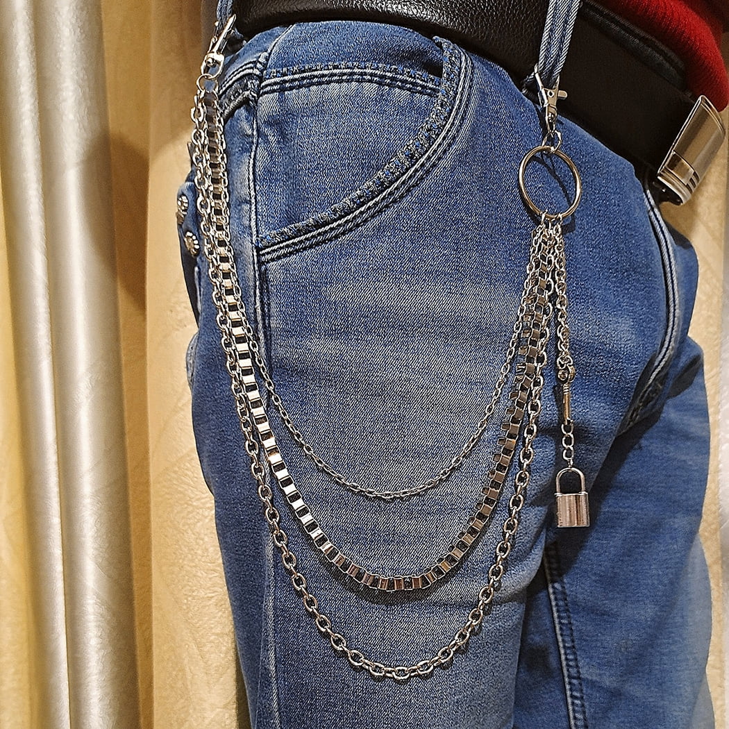 Buy LEKAI 1PCS Unisex Hip Hop Punk Trousers Chain Wallet Chain