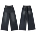 thumbnail image 6 of EMMIOL Women's Baggy Jeans High Waist Barrel Jeans Y2K Vintage Wide Leg Fit Jeans 90s Boyfriend Streetwear Denim Pants, 6 of 6