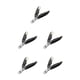 thumbnail image 2 of Guardurnaity Nail Art Nipper Nail Portable Travel Clipping Pies profesionales Nariz doblada Alicates Tijeras Negro Type2 NO2, 2 of 6