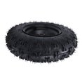 thumbnail image 3 of 4.10-6 Rear Wheel Tire, Anti Slip Surface Rear Wheel Rim Tyre  for ATV Quad Mini Bike Go Kart, 3 of 7