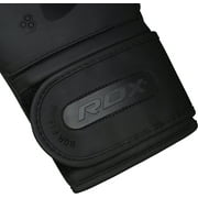 RDX Boxing Gloves, Training Bag Gloves , Sparring Muay Thai Kickboxing Mitts, Unisex, Black,14oz