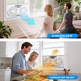 thumbnail image 4 of BEYOND BREEZE Window Fan Reversible Airflow, 9" Dual Window Fan with 3-Speed 3 Modes (Cool, Circulate, Exhaust), Remote Control T, 4 of 8