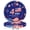 A, variant on Ybomd,Disposable Dinner Paper Plates,American Flag Patriotic Party Supplies,American Independence Day Themed Oval Plates Large Heavy Duty Platters for 4th of July Independence Day Party Decorations