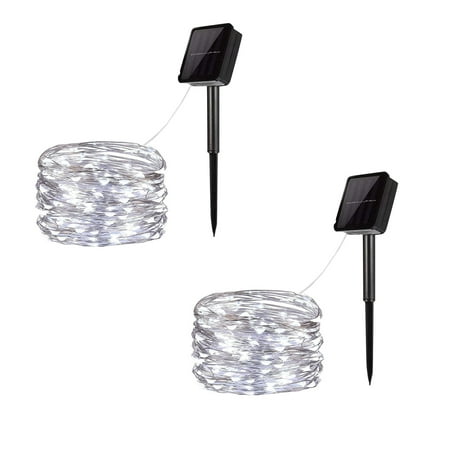 

Virmaxy Sales 12M120LED Solar Lights Outdoor Garden 8 Modes Waterproof Solar String Lights1PCS