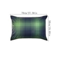 thumbnail image 4 of Soft Green Fall Pillow Covers 20x28in Fall Decorations Sofa Couch Pillow Covers Square Summer Pillow Covers for Farmhouse Thanksgiving Decorative Throw Pillow Covers Cushion Cases for Home Bedroom, 4 of 6