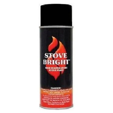 Stove Bright 1200 Degree High Temp Paint - Metallic Gray